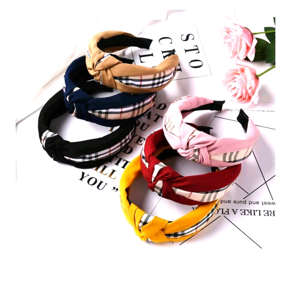 Plaid Fashion Headband